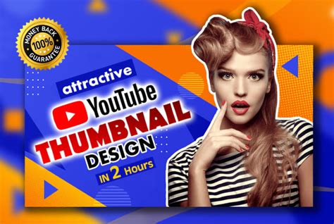 Design Attractive Eye Catching Youtube Thumbnails For You By