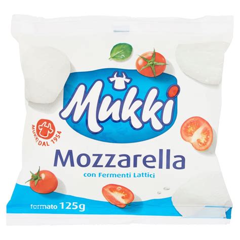 Mukki Mozzarella Con Fermenti Lattici 125 G Everli