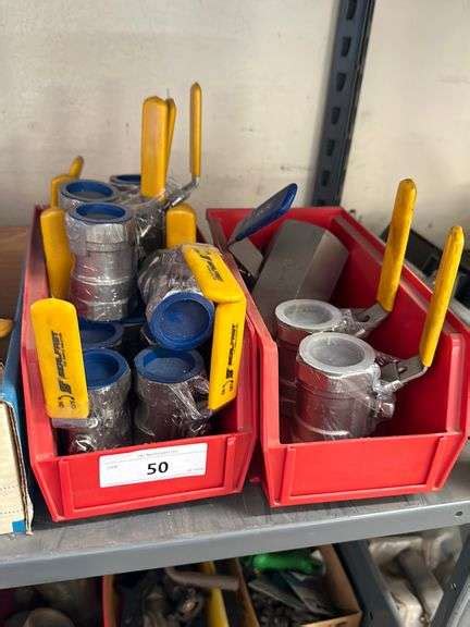 Assorted Ball Valves J J Auctioneers Llc