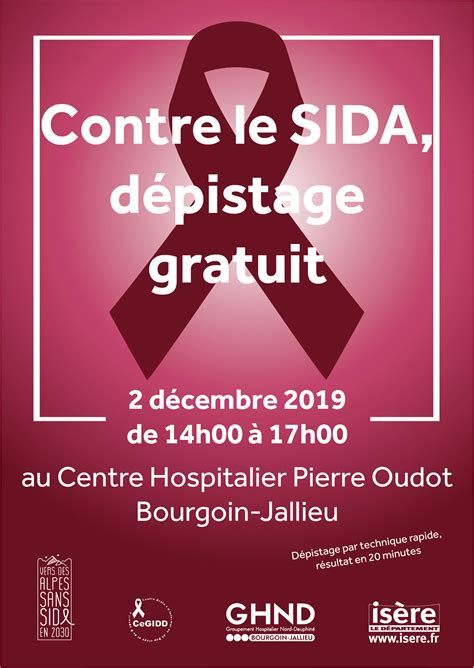 02 12 2019 Journée mondiale de lutte contre le SIDA Dépistage