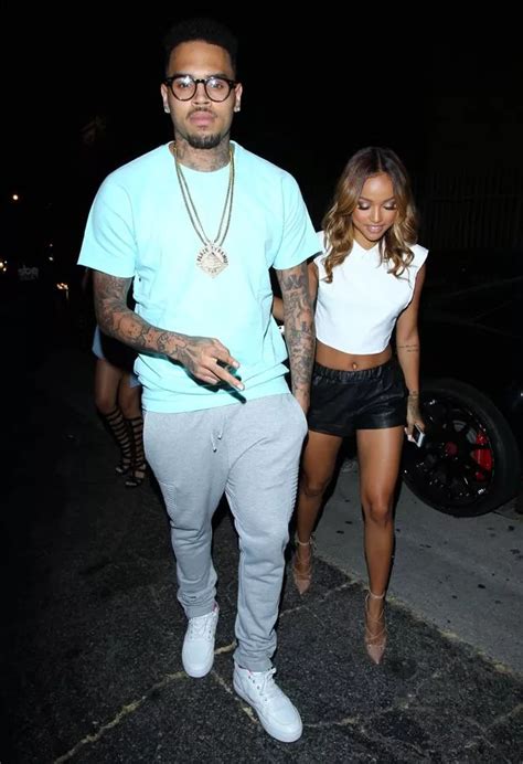 Chris Brown And New Girlfriend