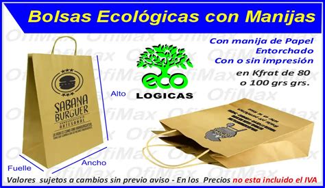 Bolsas Ecologicas De Papel