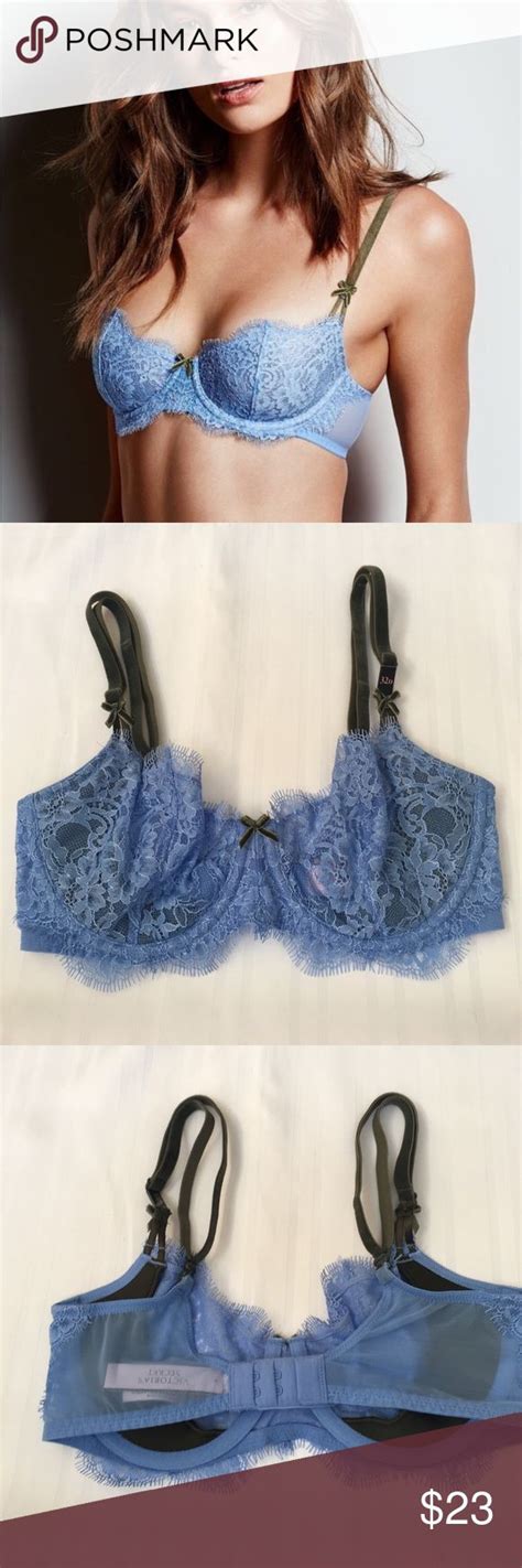 New VS Dream Angels Push Up Without Padding 32D Lace Bra Fashion