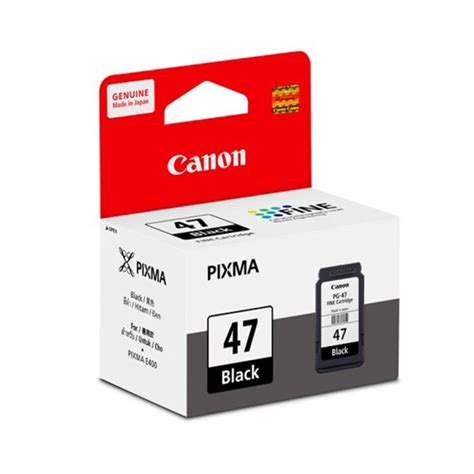 Canon PG 47 Black Ink Cartridge Creative Lk