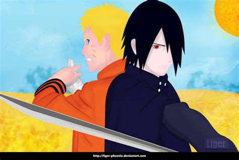 Naruto and Sasuke - Boruto The Movie by Liger-Phoenix on DeviantArt