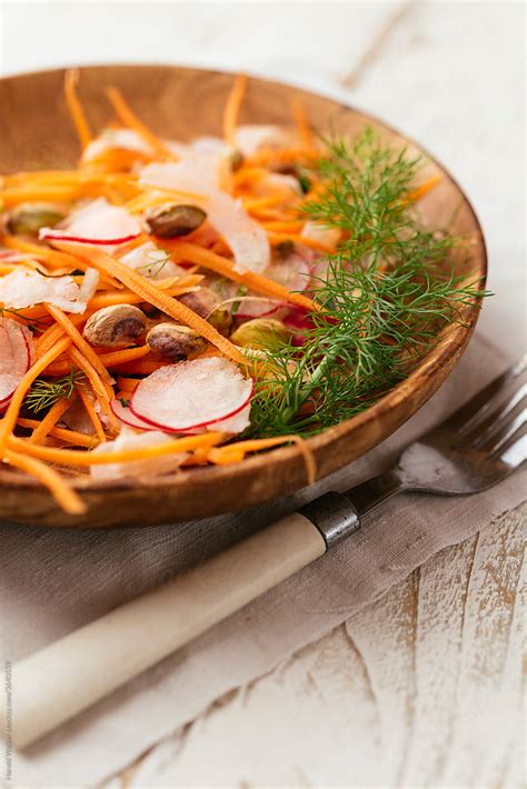 Carrot Fennel Salad By Stocksy Contributor Harald Walker Stocksy