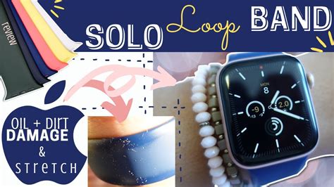 Solo Loop Band Stretching Watch St Apple Watch Series Solo