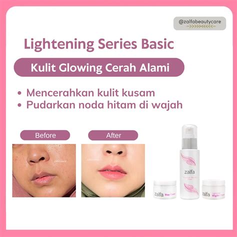 Jual Paket Lightening Series Basic Zalfa Natural Shopee Indonesia