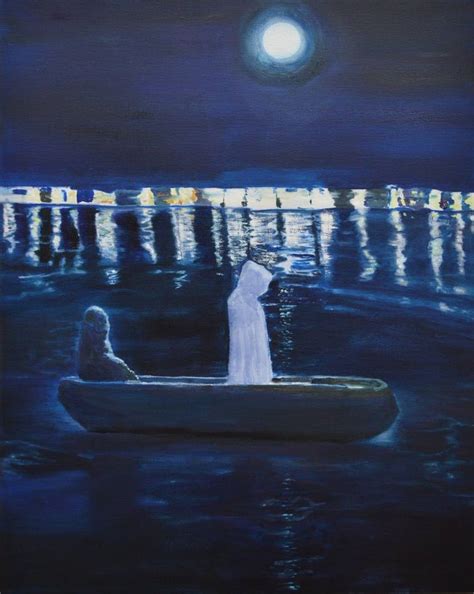 River Styx Painting by Karin Bos | Saatchi Art