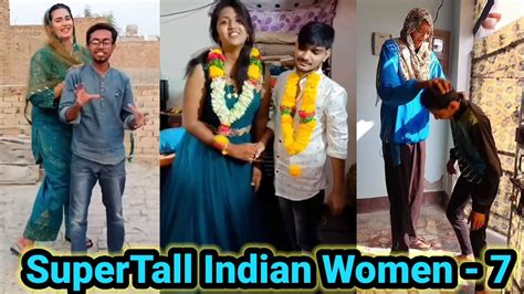 Supertall Indian Women 7 Tall Indian Girls Tall Woman Short Man