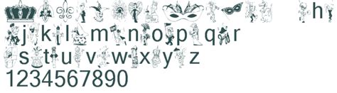 KR Mardi Gras font download free (truetype)