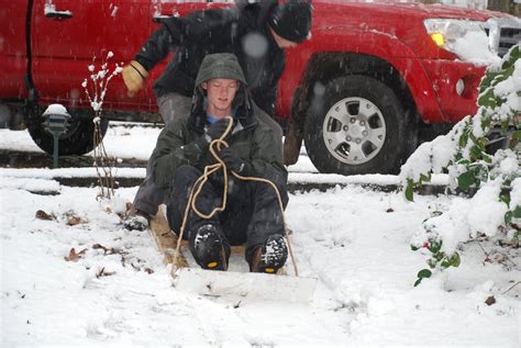 Homemade Snow Sled : 4 Steps - Instructables