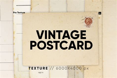 25 Vintage Postcard Texture HQ Graphic By CCPreset Creative Fabrica