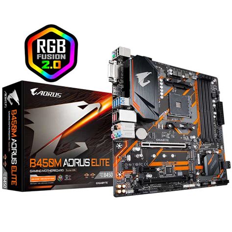 Motherboard Gigabyte B450m Aorus Elite Rev 10 Am4 Sos Informatica