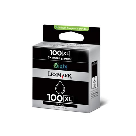 Cartouche D Encre Lexmark Noir 100XL 14N1068E