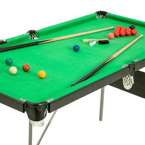 Hy Pro 4ft 6in Folding Snooker And Pool Table Hy Pro Sports