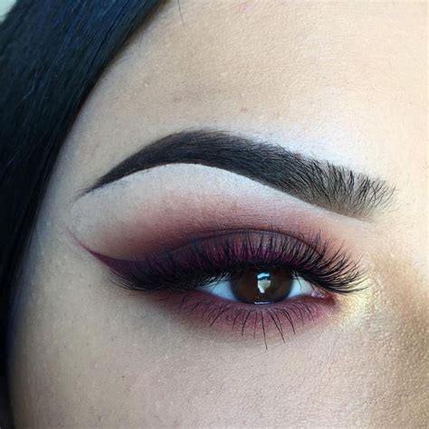 Beautyfam Maroon Eye Makeup Burgundy Eyeshadow Looks Burgundy Eyeshadow