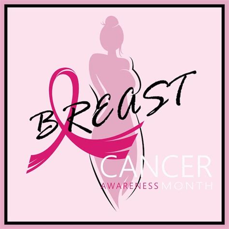 Premium Vector Breast Cancer Awareness Banner Breast Cancer Awareness