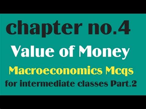 Fundamentals Of Economics Habib Ullah Vaseer Part 2 Chapter No 4 YouTube