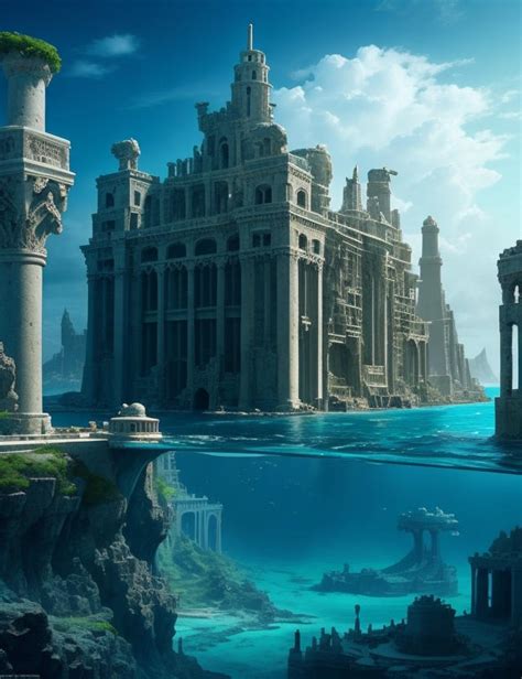 The City Of Atlantis Before It Sunk 6 by Sun-God-Dragon-of-Ra on DeviantArt