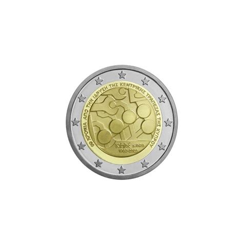 Banco Central Chipre 2 Euro 2023 Monedas