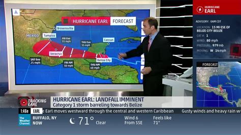 The Weather Channel Live Coverage Hurricane Earl Youtube