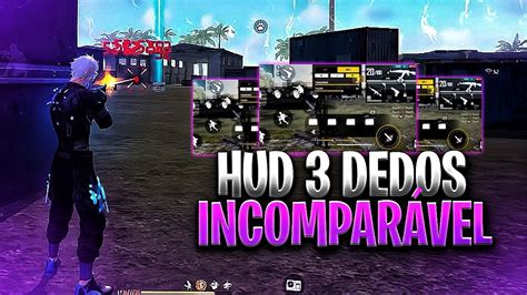 Incr Veis Top Melhores Hud Dedos Free Fire Hud Completo Youtube