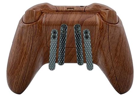 WOODGRAIN HYDRO DIPPED XBOX ONE QUAD PADDLE WIRELESS CONTROLLER