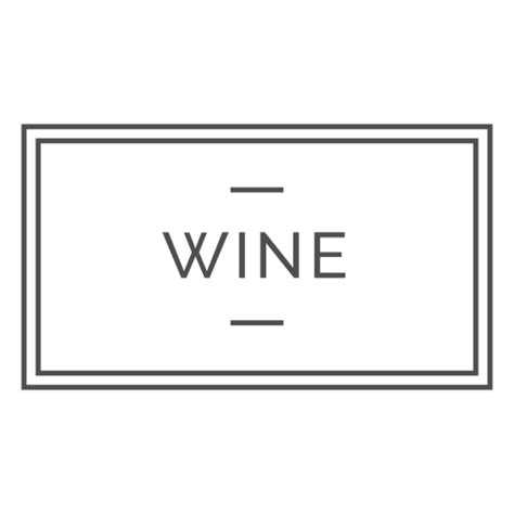 Wine Alcoholic Drink Label Png And Svg Design For T Shirts