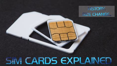 Sim Cards Explained Youtube