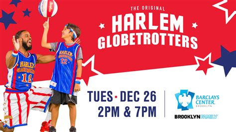 Harlem Globetrotters at the Barclay Center! Enter to win 4 Free Tickets!