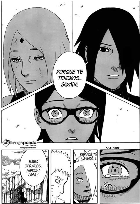 Naruto 710 Página 8 Naruto Gaiden Manga Naruto Gaiden Sasusaku