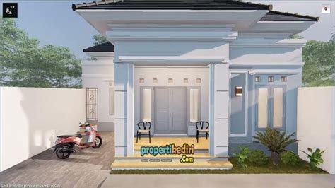 Design Rumah Type 45 Properti Kediri Youtube