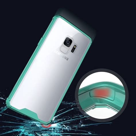 Противоударный чехол на Samsung Galaxy S9g960 Armor Protective Back Cover Case зеленый купить в