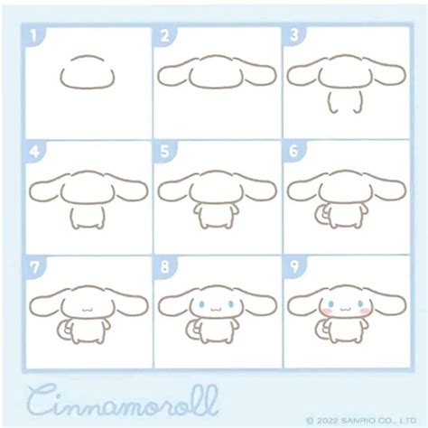 how to draw cinnamoroll | Tutorial de dibujo, Lindos dibujos fáciles ...