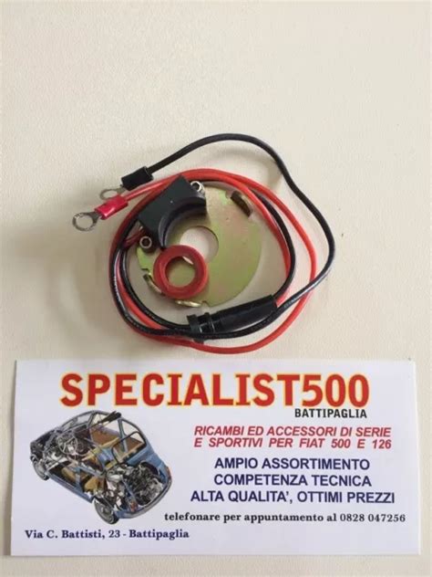 FIAT 500 F L R 126 Kit Accensione Elettronica Magnetica Senza Punte