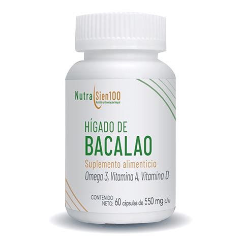 Aceite De H Gado De Bacalao En C Psulas Vitamina A Y D Beneficia