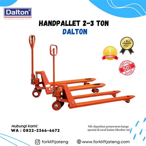 Jual Hand Pallet Ton Semarang Hand Pallet Murah Ton Orange