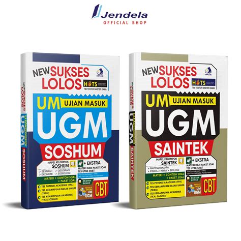 Jual New Sukses Lolos CBT UTUL UM UGM Saintek Soshum Tes Skolastik SNBT