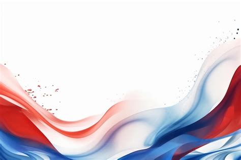 Premium AI Image A Red And Blue Wave Of Water