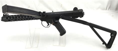 British Sterling Mm Sub Machine Gun Mk L A With Folding Shoulder