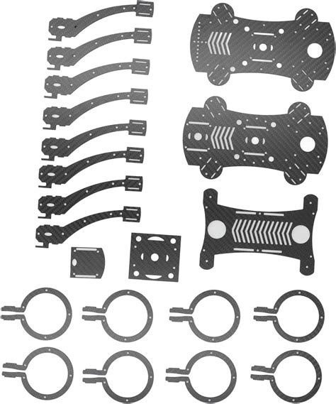 Amazon Spyminnpoo F Drone Frame Kit Mm Quadcopter Frame Kit