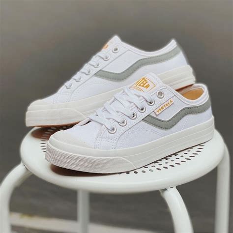 Jual Ventela New Public Low Sepatu White Putih Original Shopee Indonesia