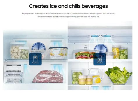 Samsung L Top Mount Freezer Refrigerator With Twin Cooling Plus