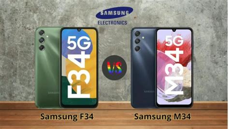 Samsung F34 Vs Samsung M34 Youtube