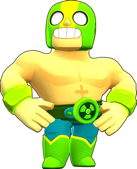 Brawl Stars El Atomico El Primo Skin Png