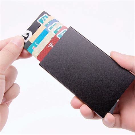 Aluminium Rfid Blocking Card Holder Tmore