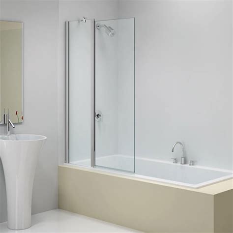 Merlyn Ionic Two Folding Square Bath Screen 1500mm X 900mm — Bathroom