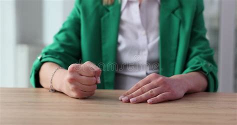 Confident Businesswoman Clenching Fist At Table Stock Video Video Of Anger Drive 314484285