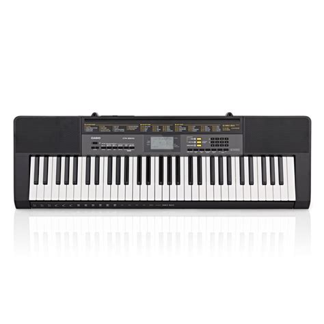 Casio Ctk 2500 Portable Keyboard Black With Power Supply At Gear4music